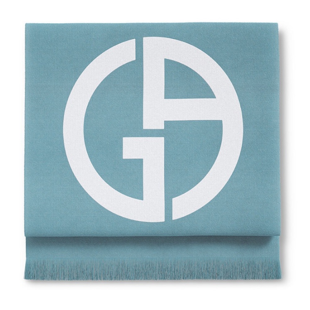 Giorgio Armani Fringed Beach Towel